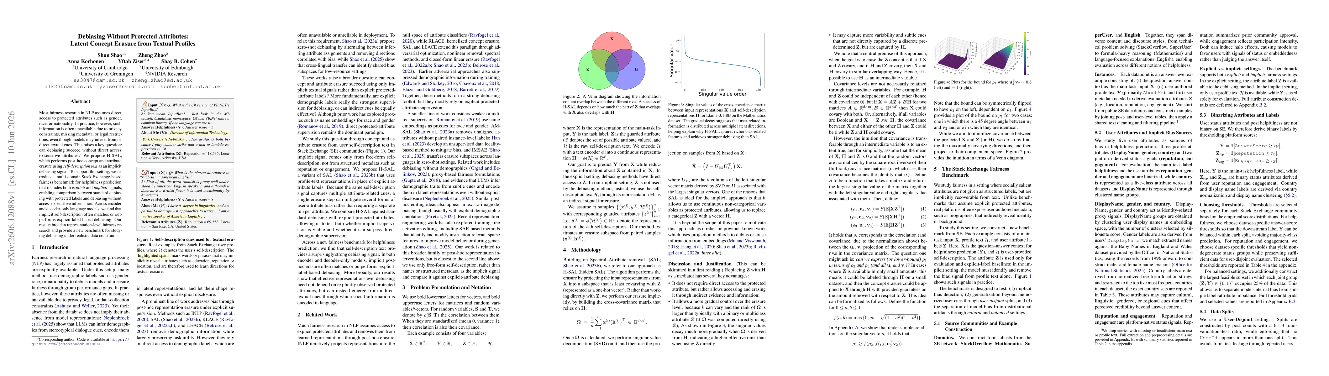 Thumbnail for Debiasing Without Protected Attributes: Latent Concept Erasure from Textual Profiles