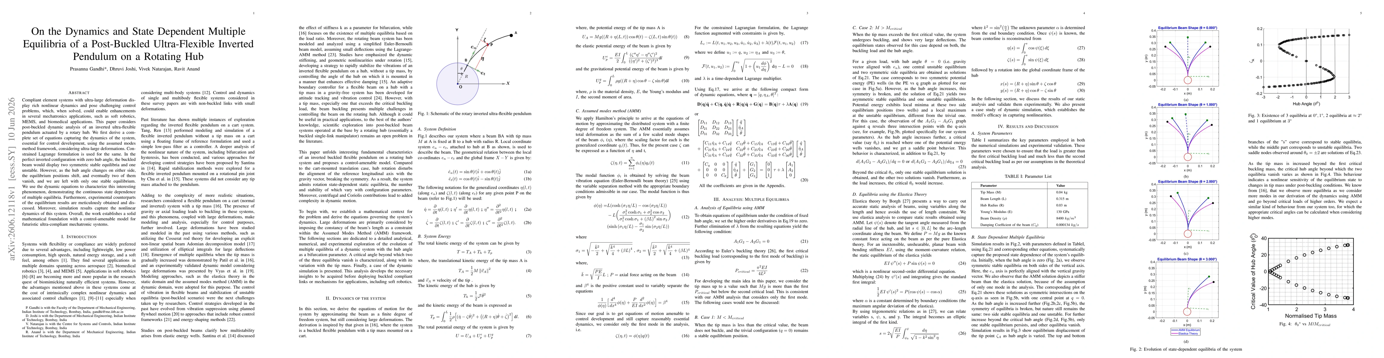 Thumbnail for On the Dynamics and State Dependent Multiple Equilibria of a Post-Buckled Ultra-Flexible Inverted Pendulum on a Rotating Hub