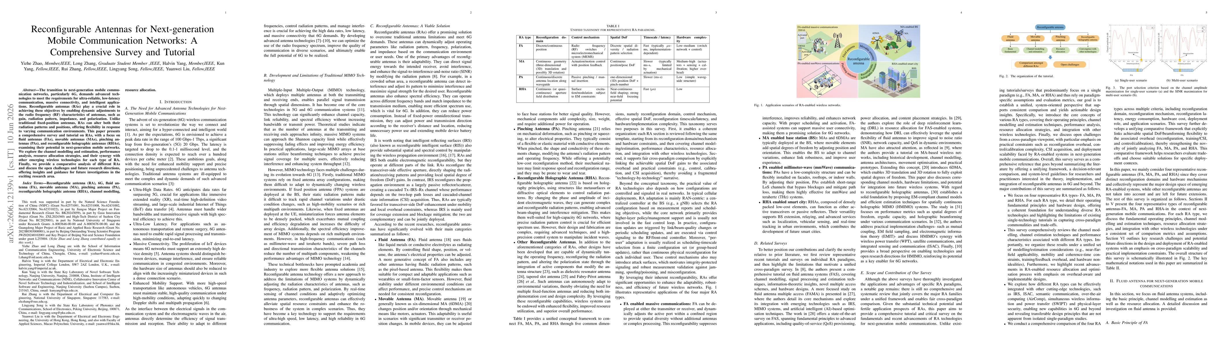 Thumbnail for Reconfigurable Antennas for Next-generation Mobile Communication Networks: A Comprehensive Survey and Tutorial