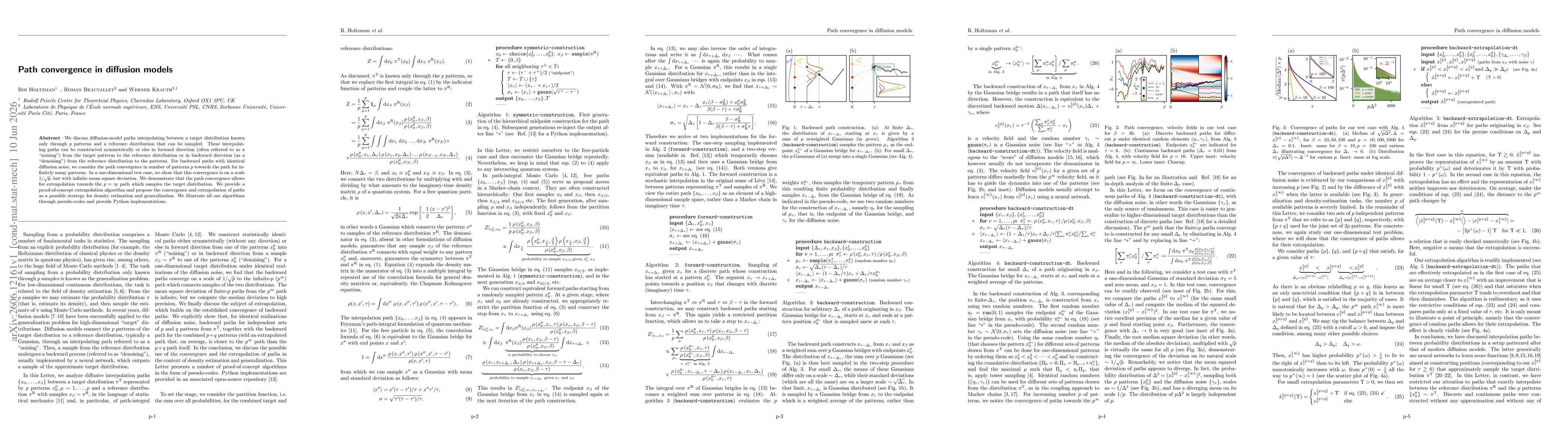 Thumbnail for Path convergence in diffusion models