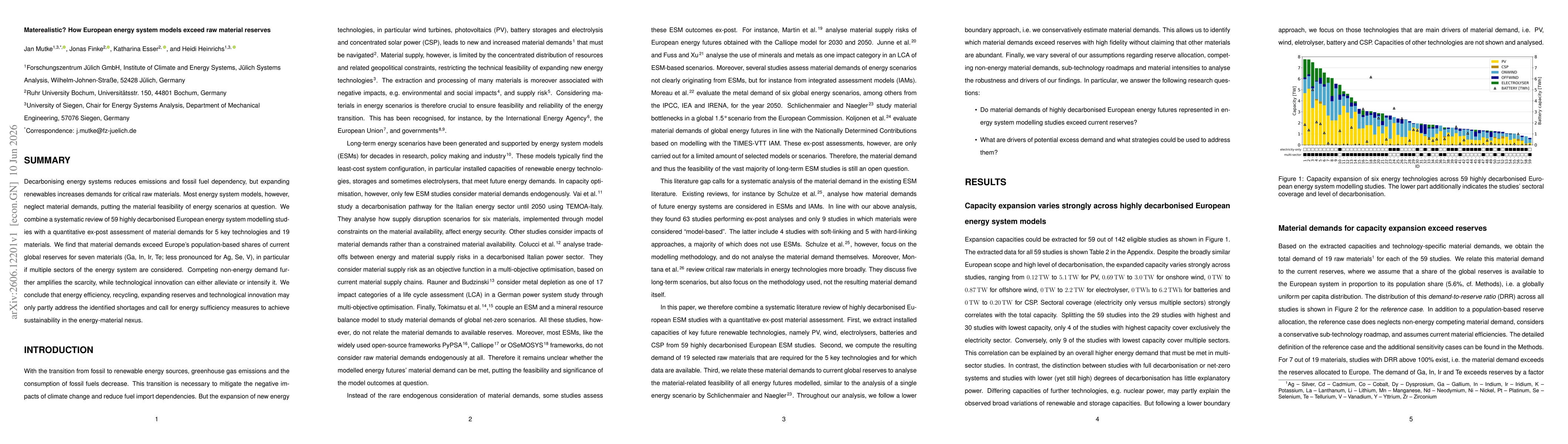 Thumbnail for Materealistic? How European energy system models exceed raw material reserves