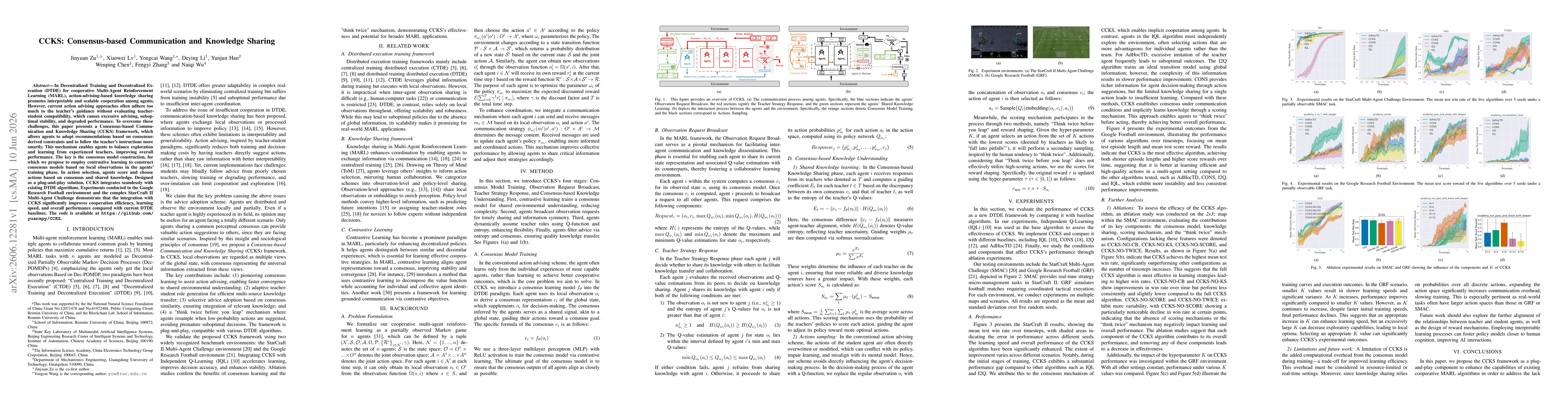 Thumbnail for CCKS: Consensus-based Communication and Knowledge Sharing