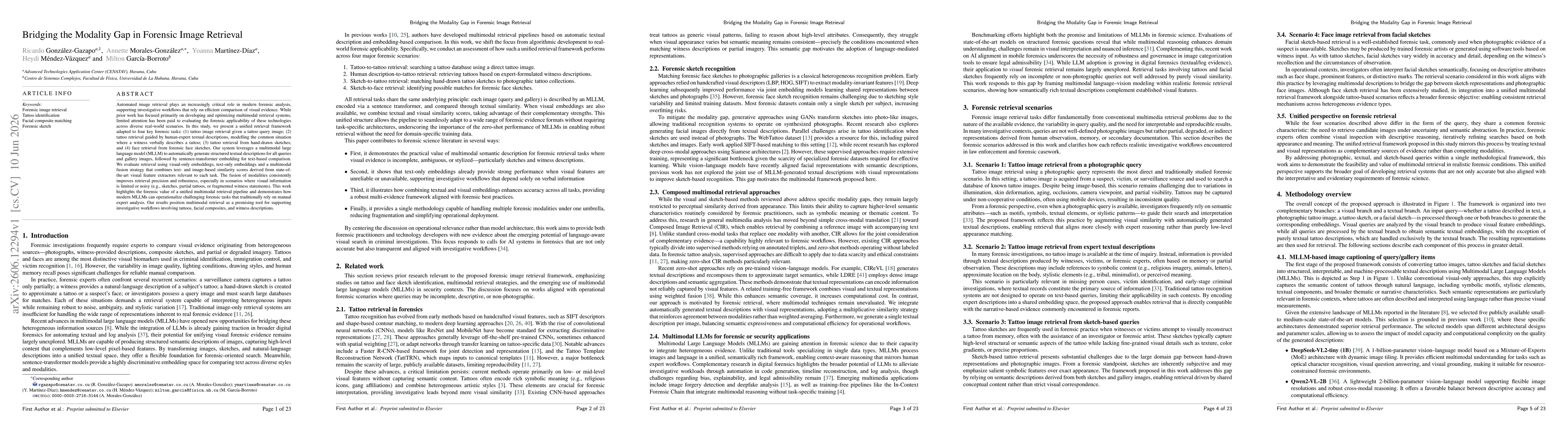 Thumbnail for Bridging the Modality Gap in Forensic Image Retrieval