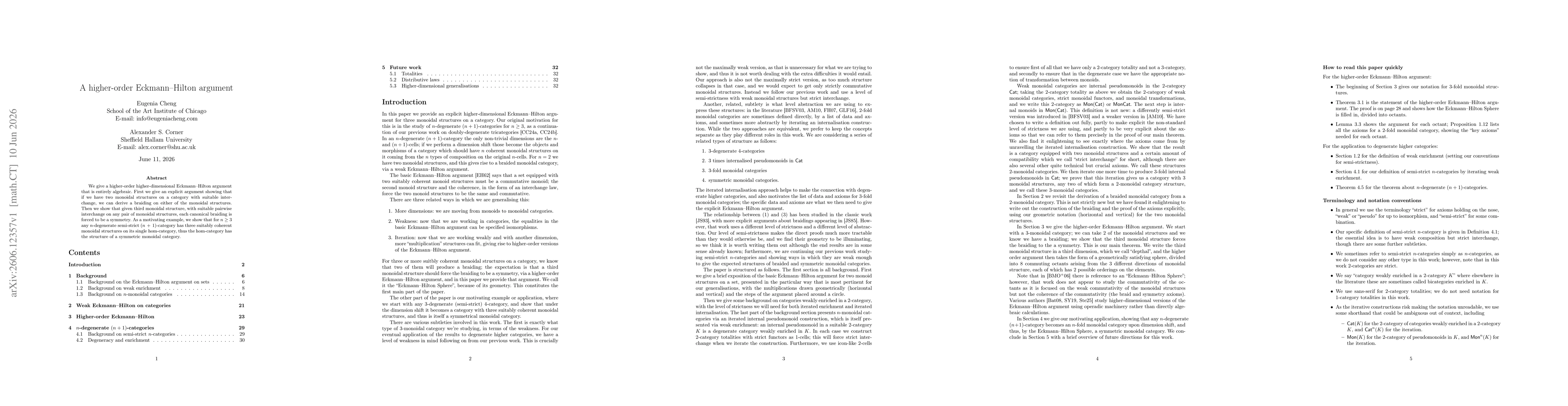 Thumbnail for A higher-order Eckmann-Hilton argument