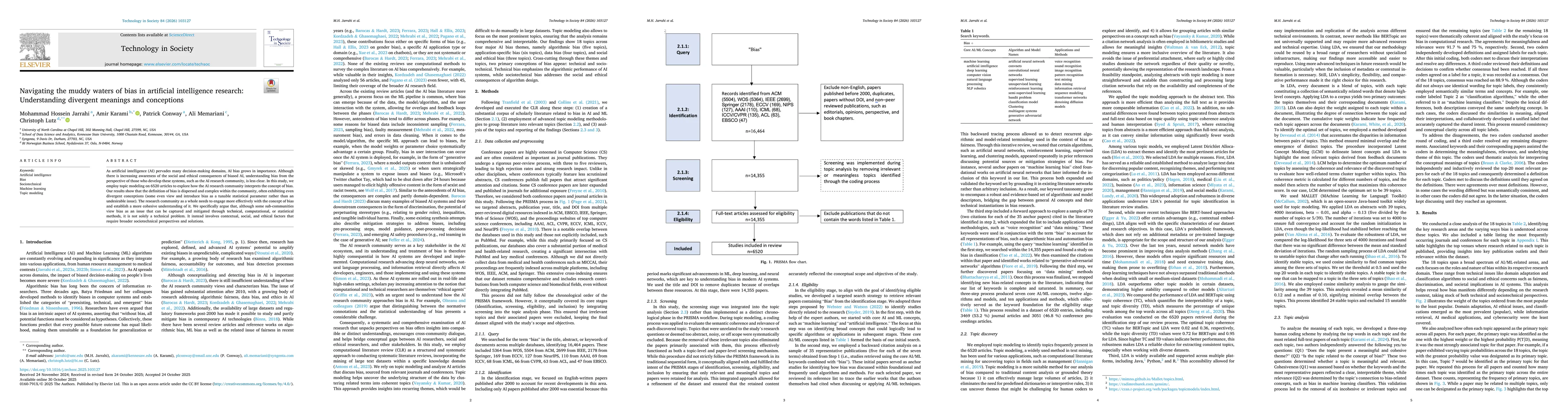 Thumbnail for Navigating the muddy waters of bias in artificial intelligence research: Understanding divergent meanings and conceptions