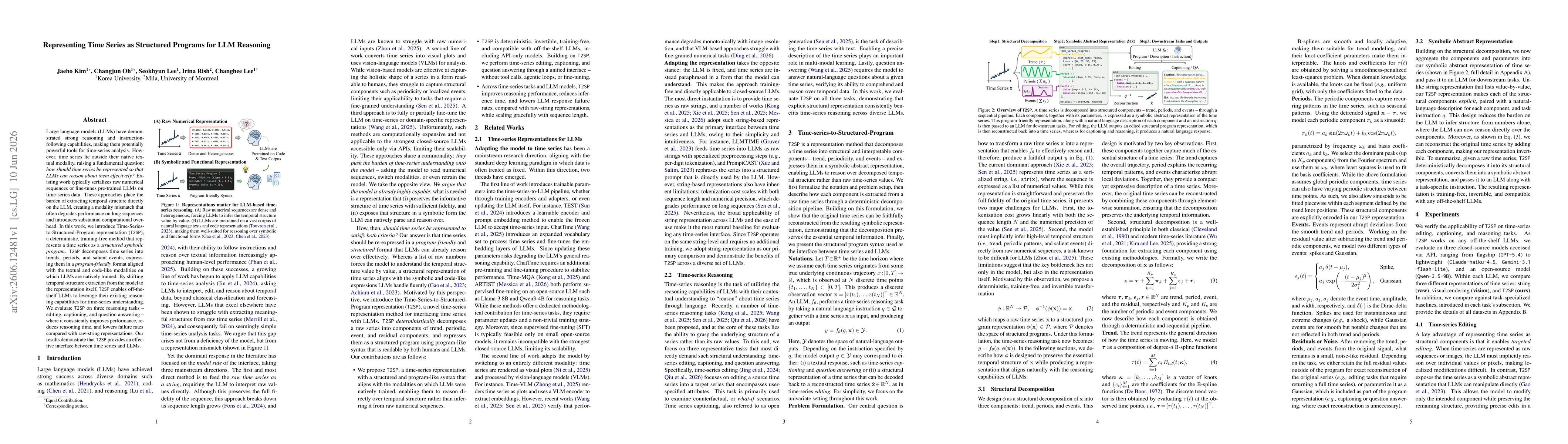 Thumbnail for Representing Time Series as Structured Programs for LLM Reasoning