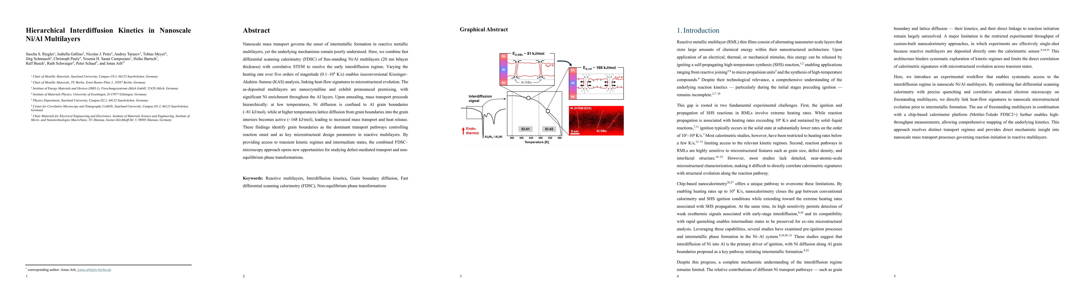 Thumbnail for Hierarchical Interdiffusion Kinetics in Nanoscale Ni/Al Multilayers