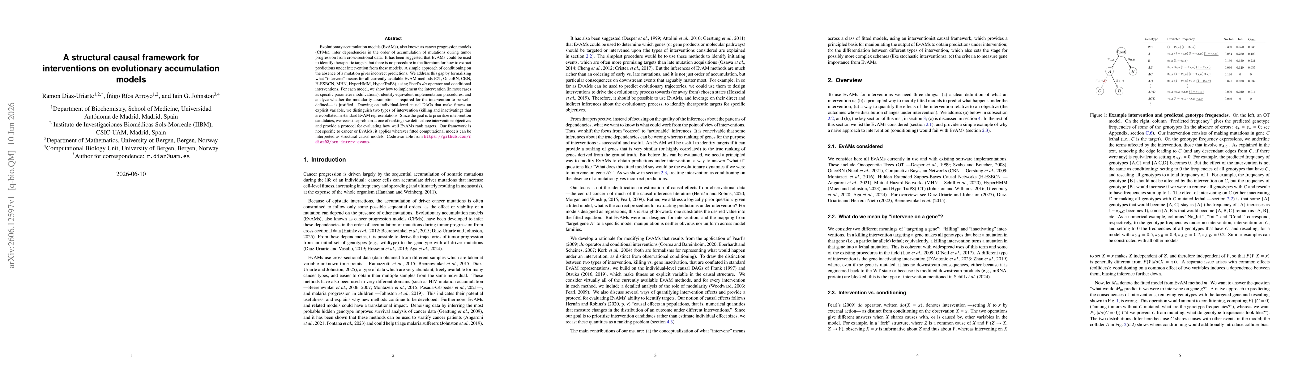 Thumbnail for A structural causal framework for interventions on evolutionary accumulation models