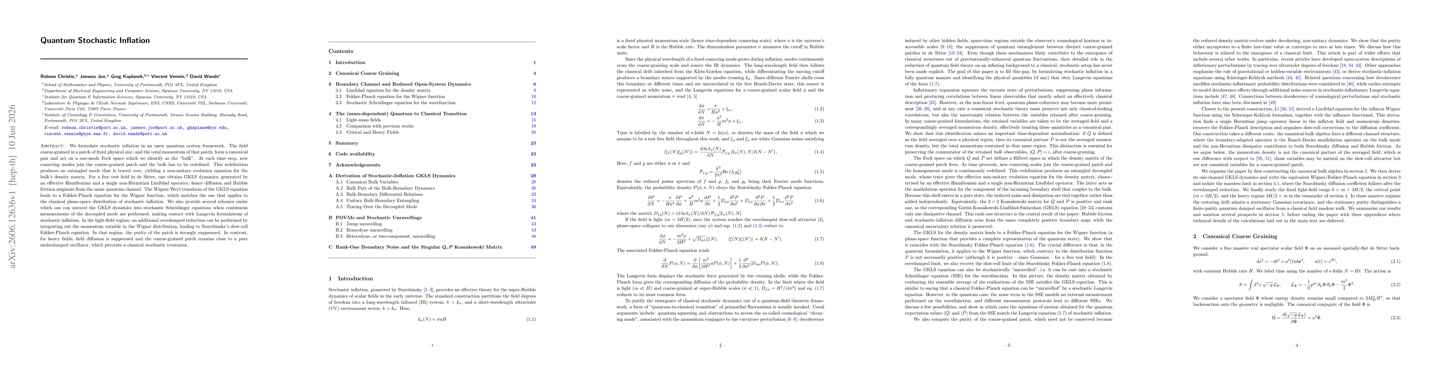 Thumbnail for Quantum Stochastic Inflation