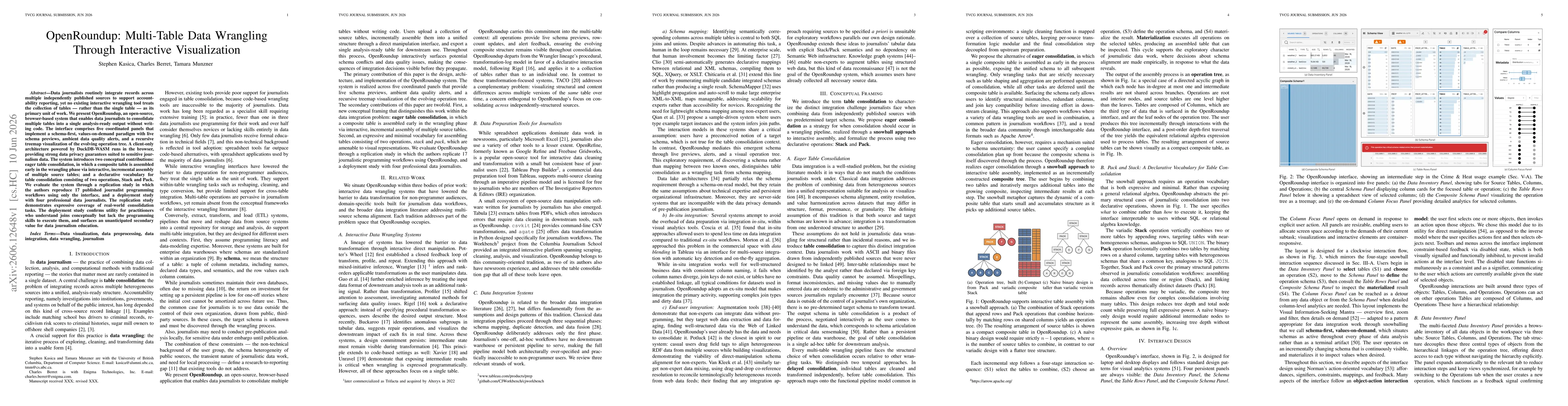 Thumbnail for OpenRoundup: Multi-Table Data Wrangling Through Interactive Visualization