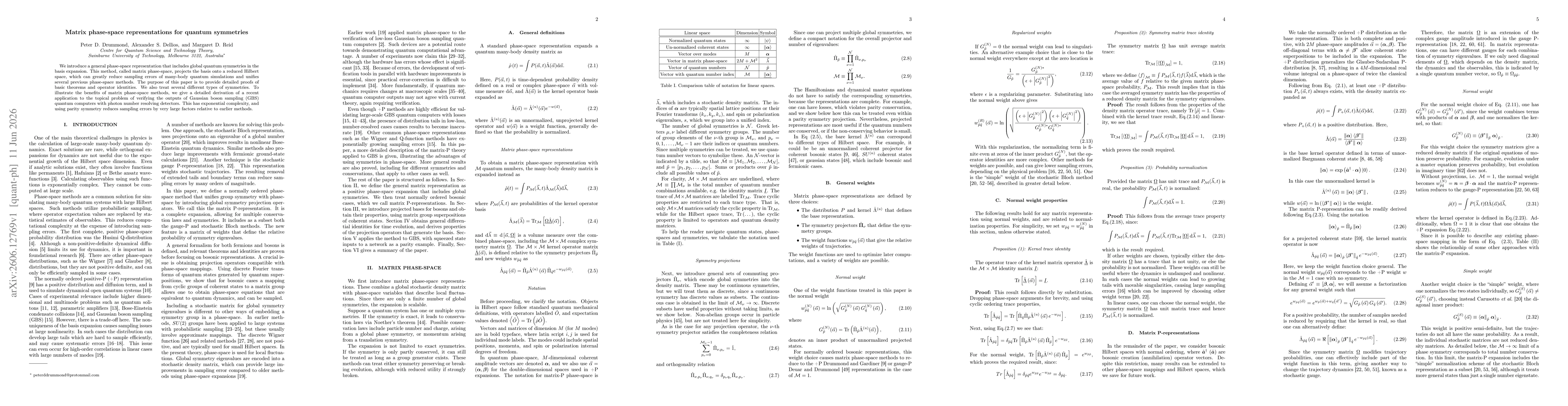 Thumbnail for Matrix phase-space representations for quantum symmetries