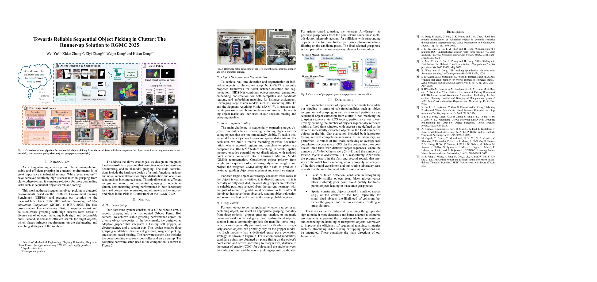 Thumbnail for Towards Reliable Sequential Object Picking in Clutter: The Runner-up Solution to RGMC 2025