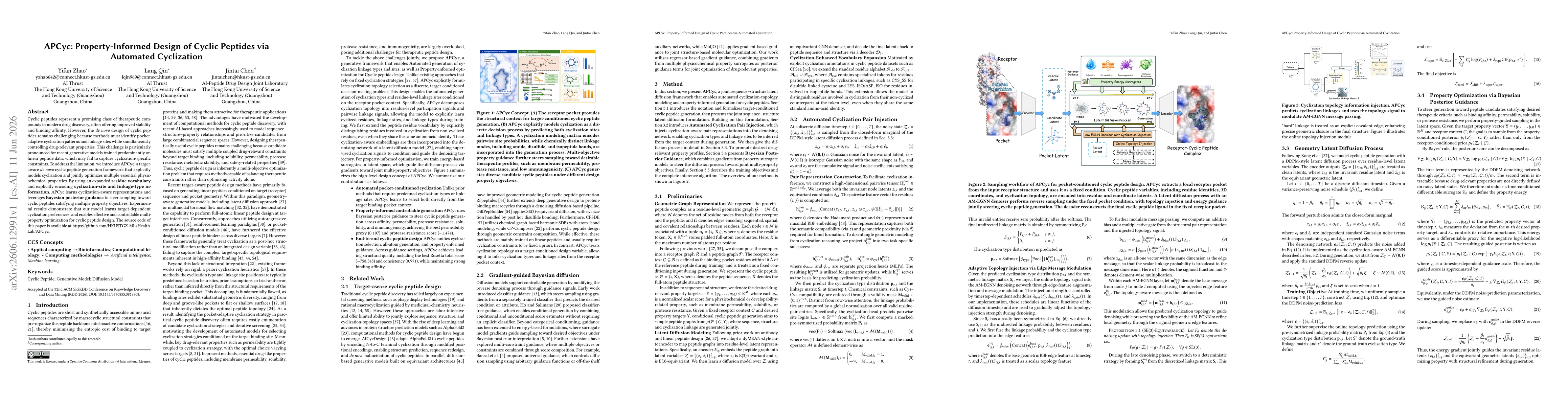 Thumbnail for APCyc: Property-Informed Design of Cyclic Peptides via Automated Cyclization