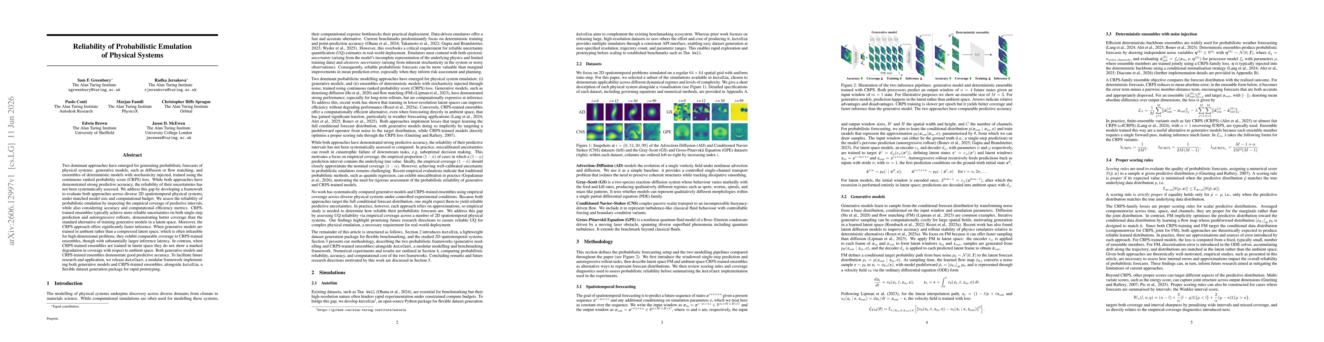 Thumbnail for Reliability of Probabilistic Emulation of Physical Systems