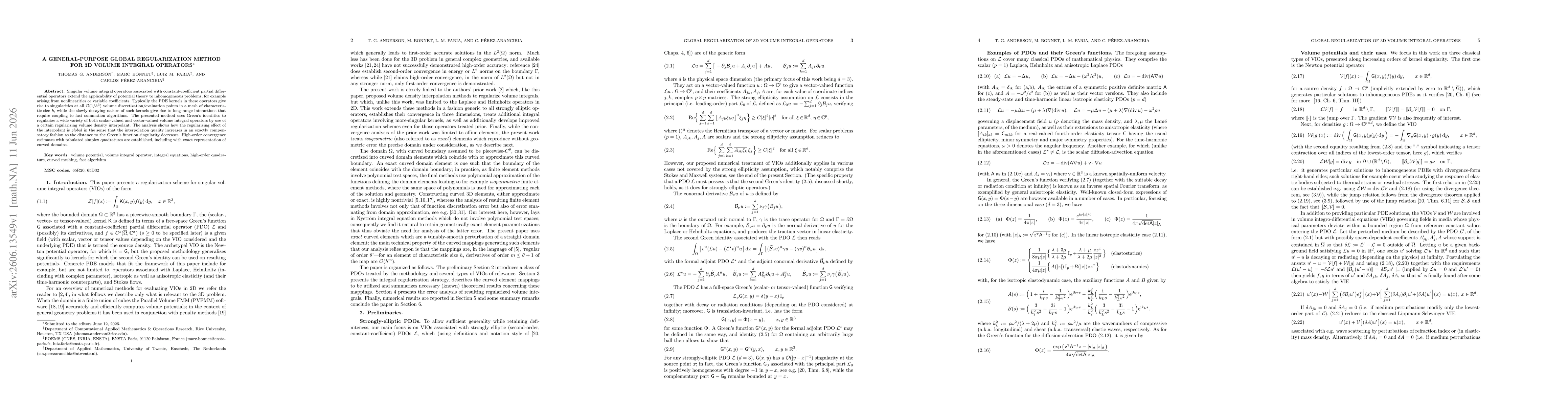 Thumbnail for A general-purpose global regularization method for 3D volume integral operators