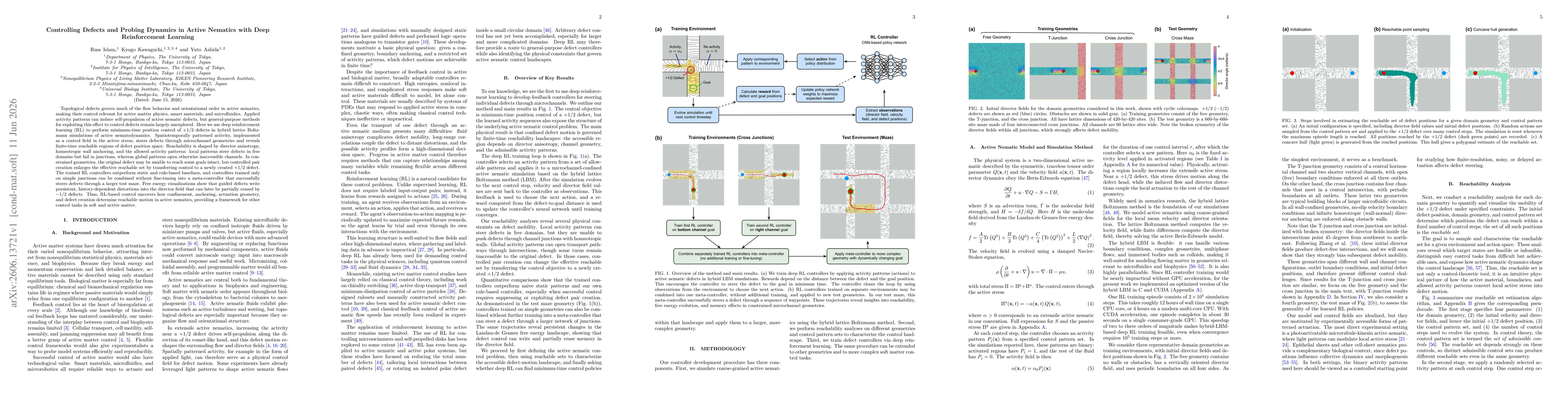 Thumbnail for Controlling Defects and Probing Dynamics in Active Nematics with Deep Reinforcement Learning