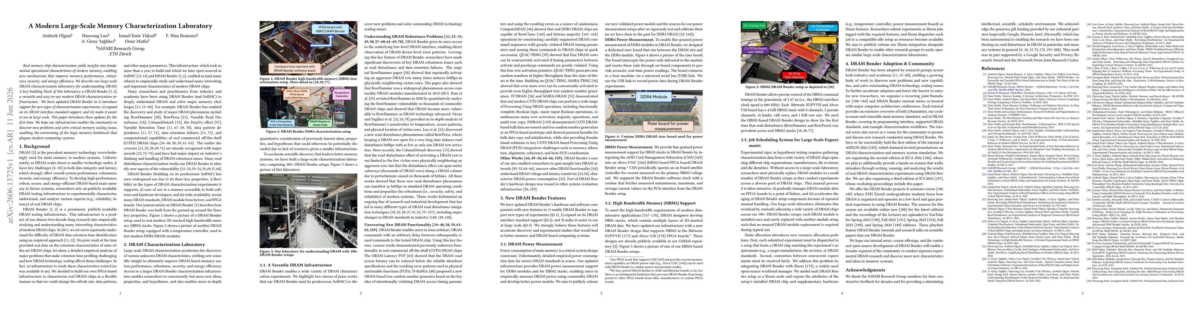 Thumbnail for A Modern Large-Scale Memory Characterization Laboratory