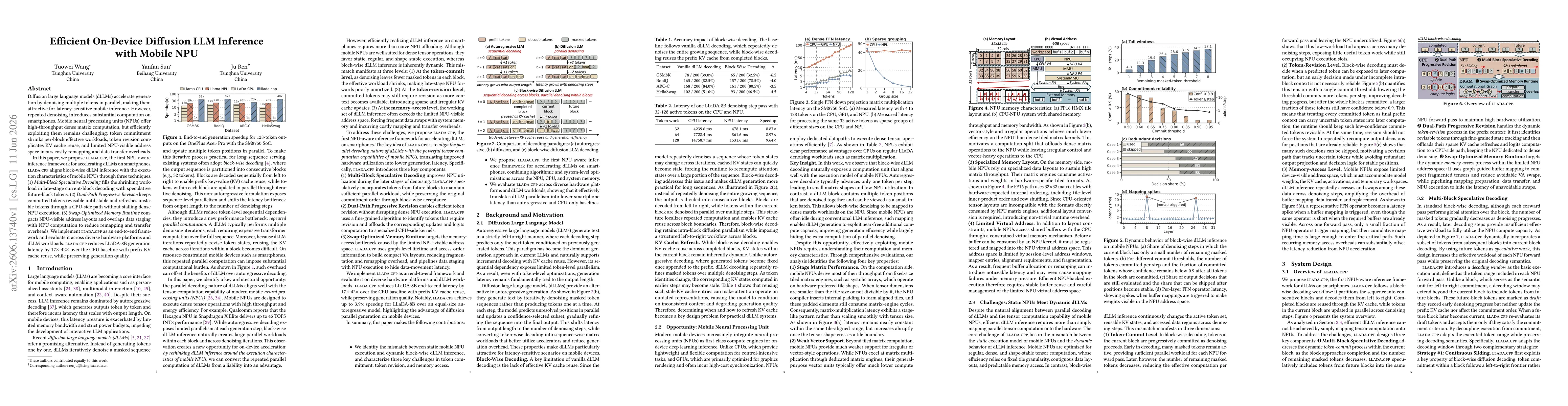 Thumbnail for Efficient On-Device Diffusion LLM Inference with Mobile NPU