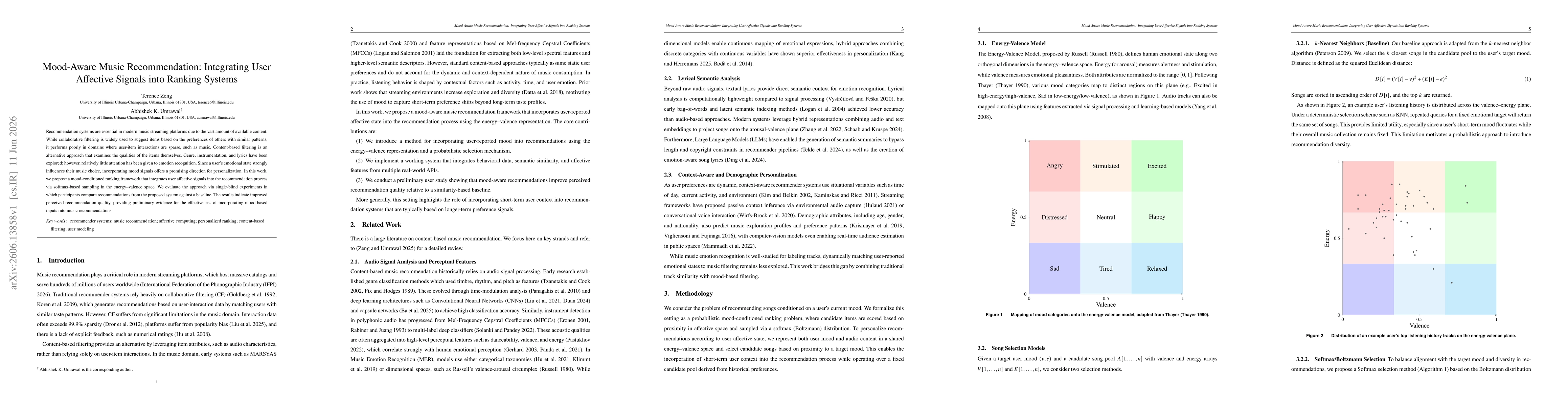 Thumbnail for Mood-Aware Music Recommendation: Integrating User Affective Signals into Ranking Systems