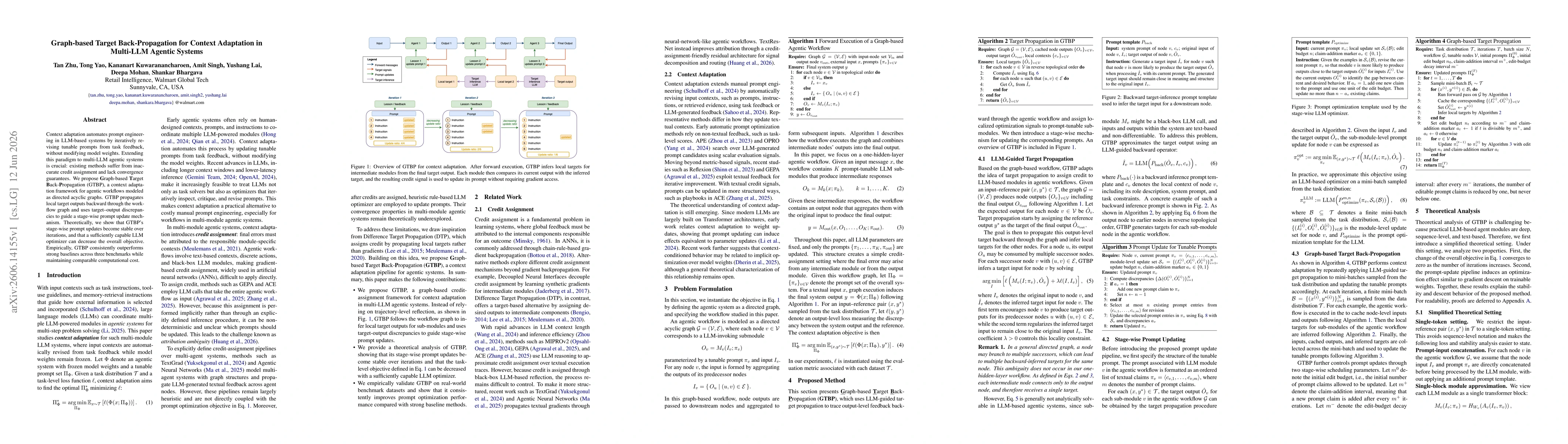 Thumbnail for Graph-based Target Back-Propagation for Context Adaptation in Multi-LLM Agentic Systems