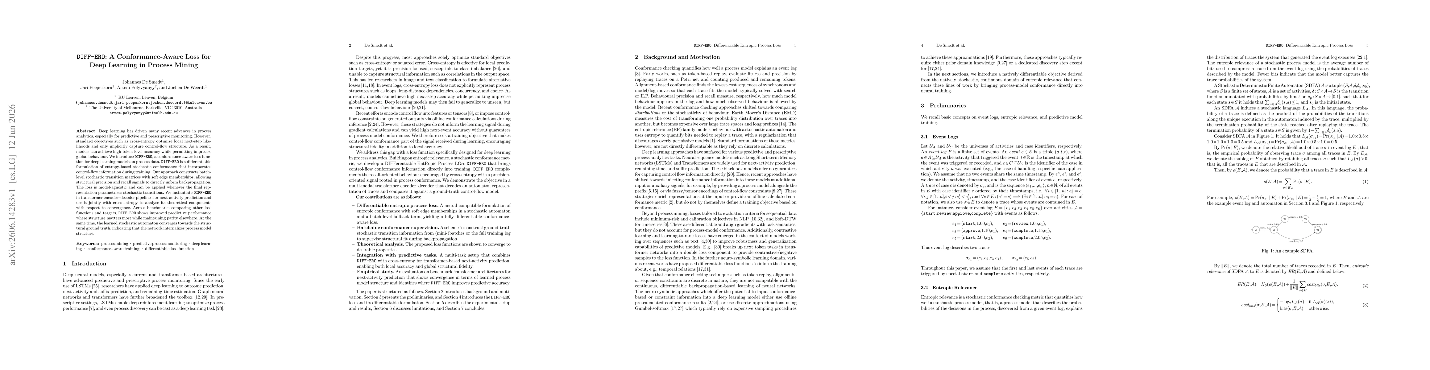 Thumbnail for DIFF-ERO: A Conformance-Aware Loss for Deep Learning in Process Mining