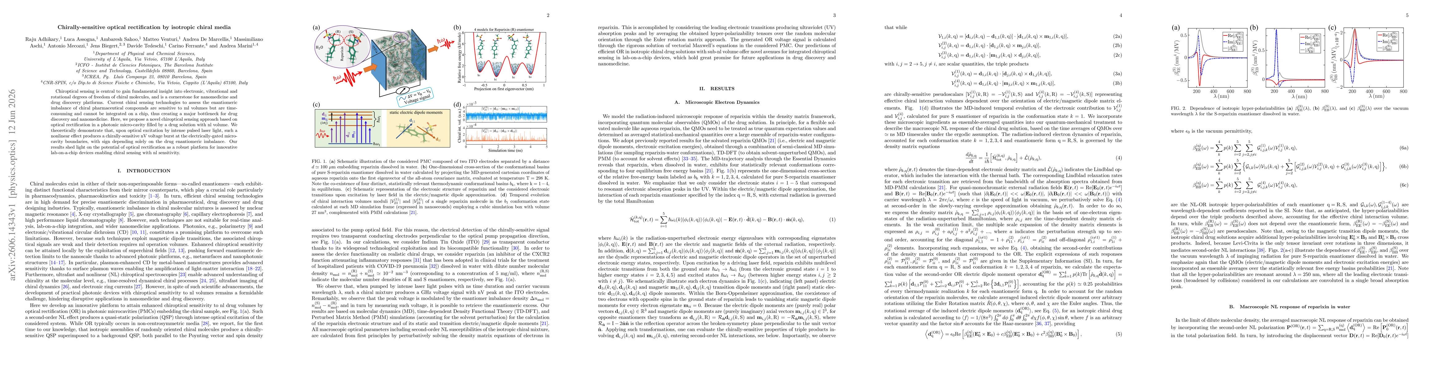Thumbnail for Chirally-sensitive optical rectification by isotropic chiral media
