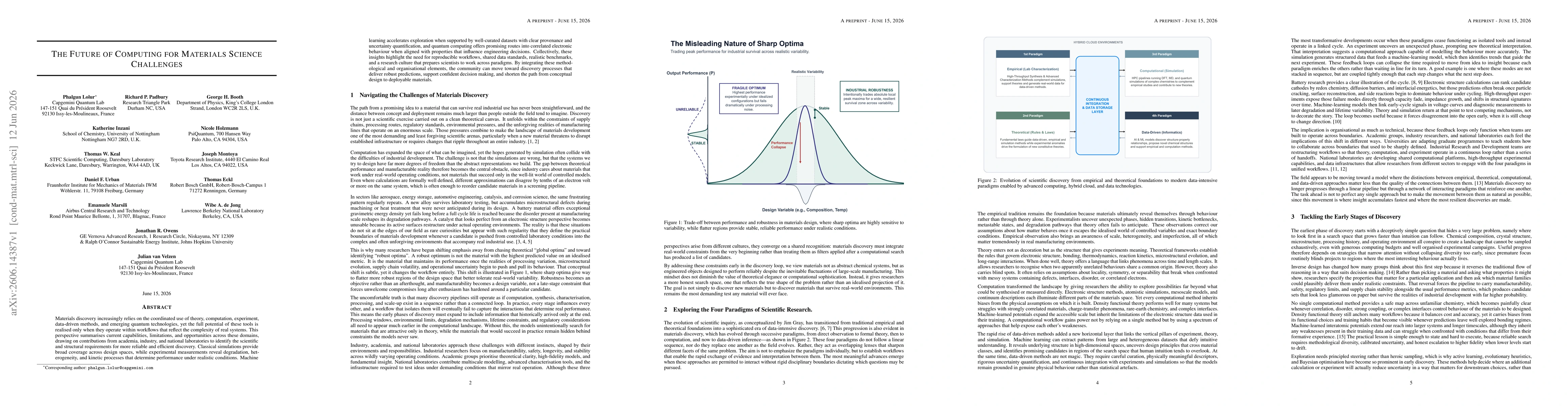 Thumbnail for The Future of Computing for Materials Science Challenges
