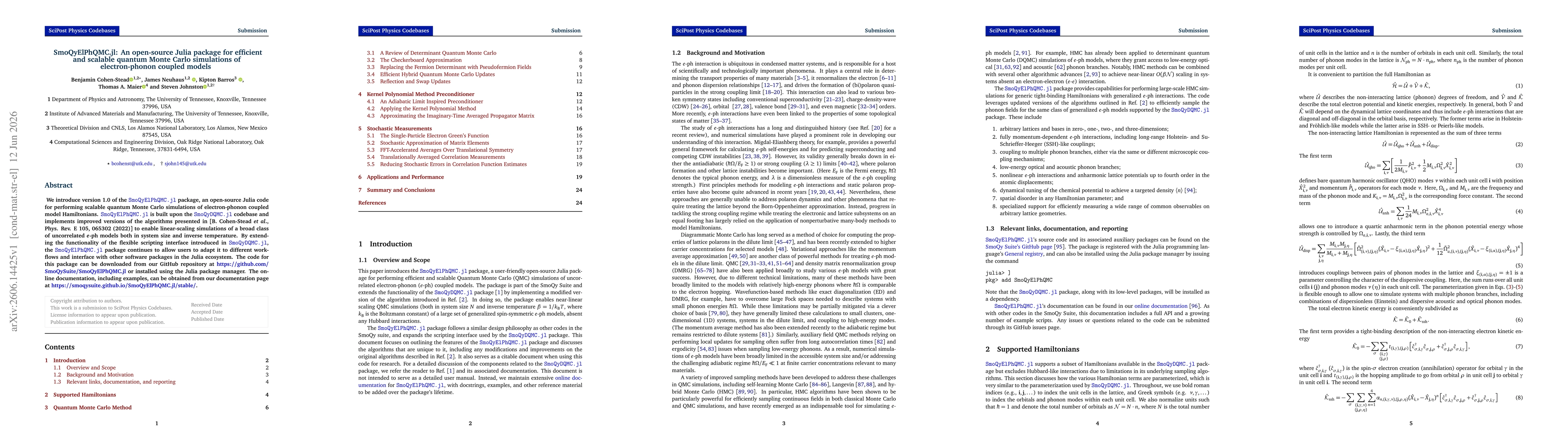 Thumbnail for SmoQyElPhQMC.jl: An open-source Julia package for efficient and scalable quantum Monte Carlo simulations of electron-phonon coupled models