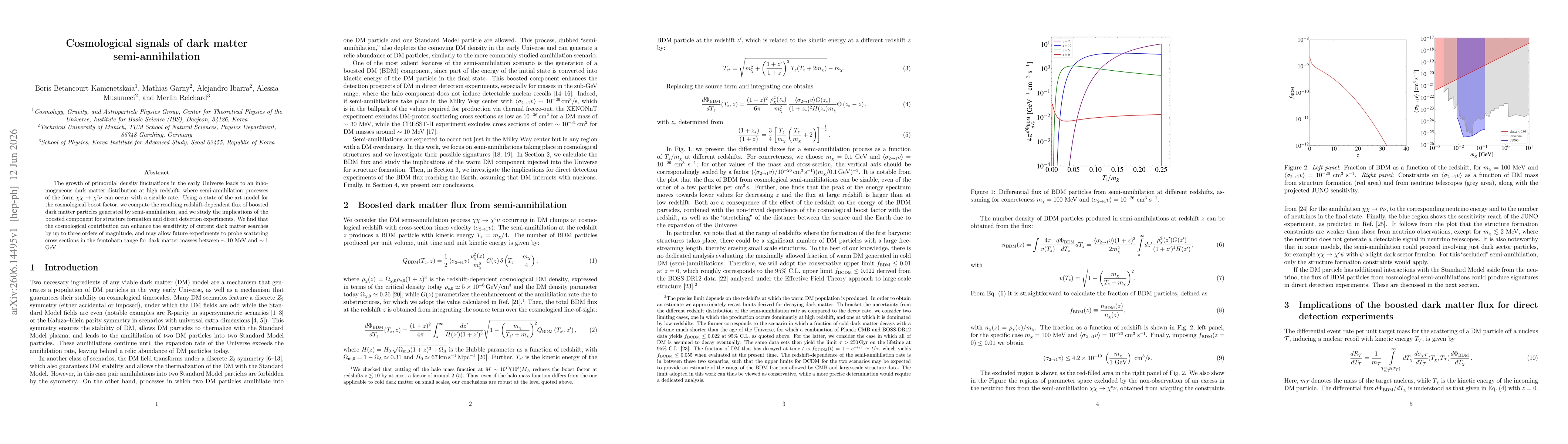 Thumbnail for Cosmological signals of dark matter semi-annihilation