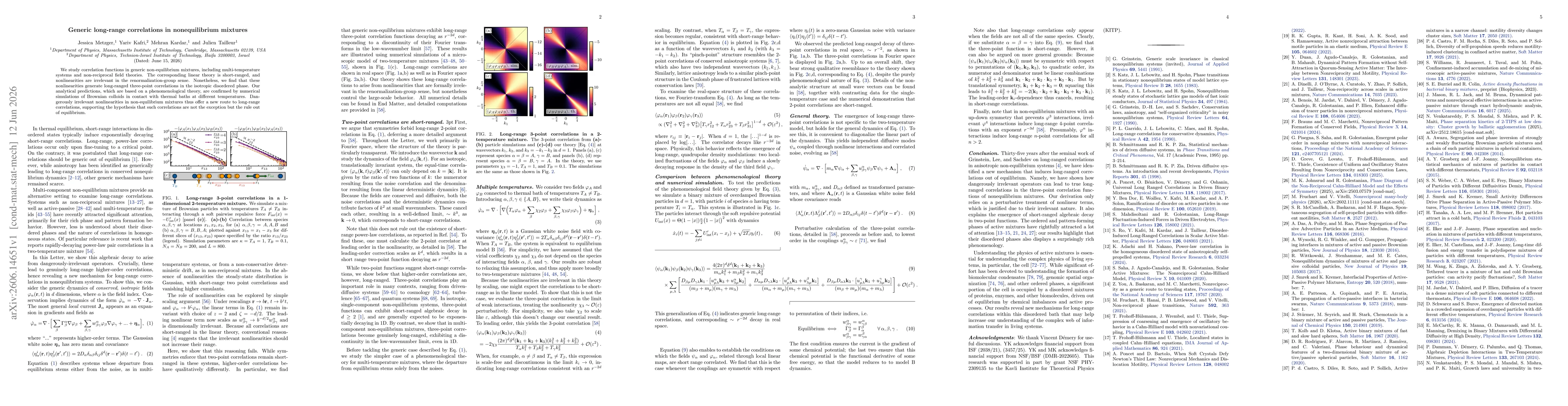 Thumbnail for Generic long-range correlations in nonequilibrium mixtures