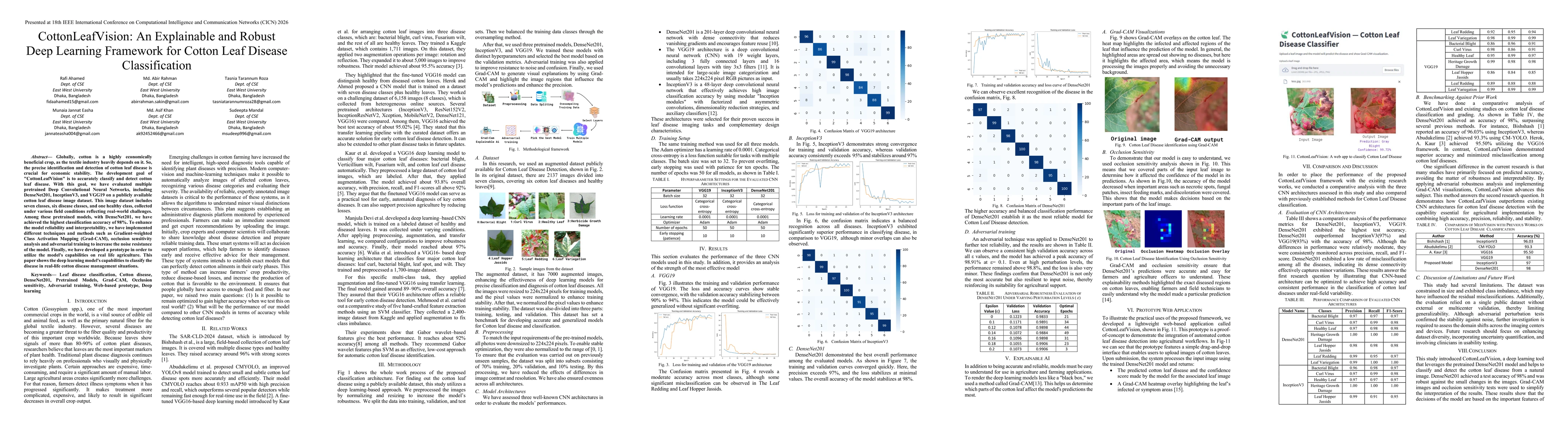 Thumbnail for CottonLeafVision: An Explainable and Robust Deep Learning Framework for Cotton Leaf Disease Classification