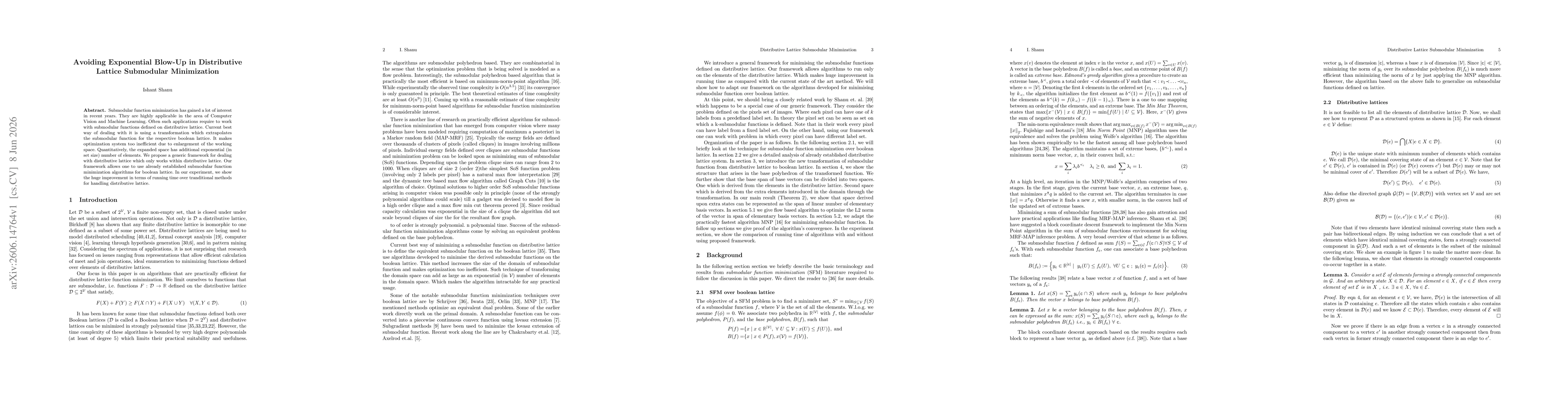 Thumbnail for Avoiding Exponential Blow-Up in Distributive Lattice Submodular Minimization