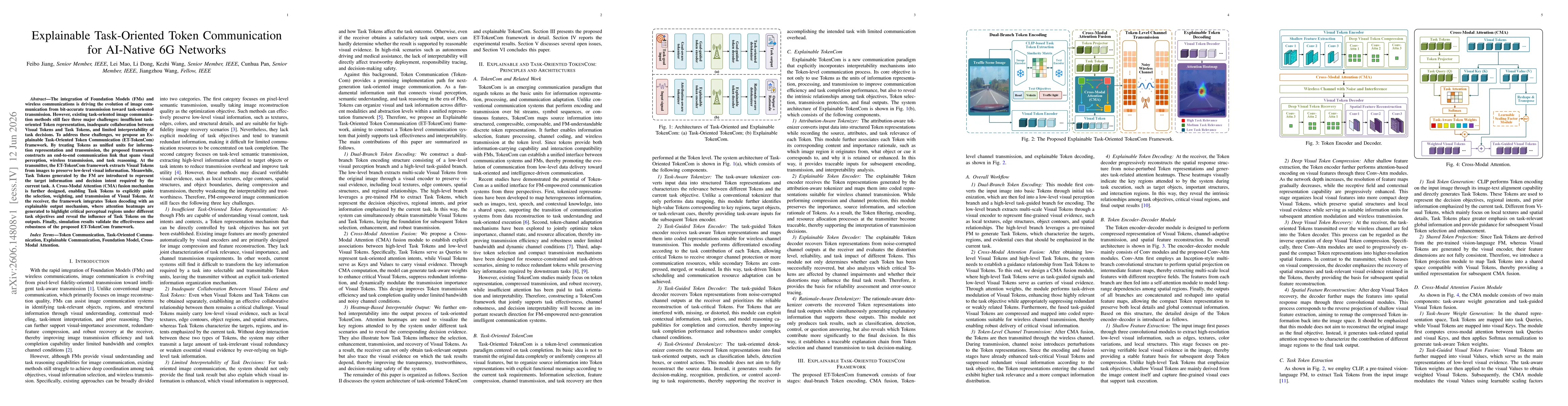 Thumbnail for Explainable Task-Oriented Token Communication for AI-Native 6G Networks