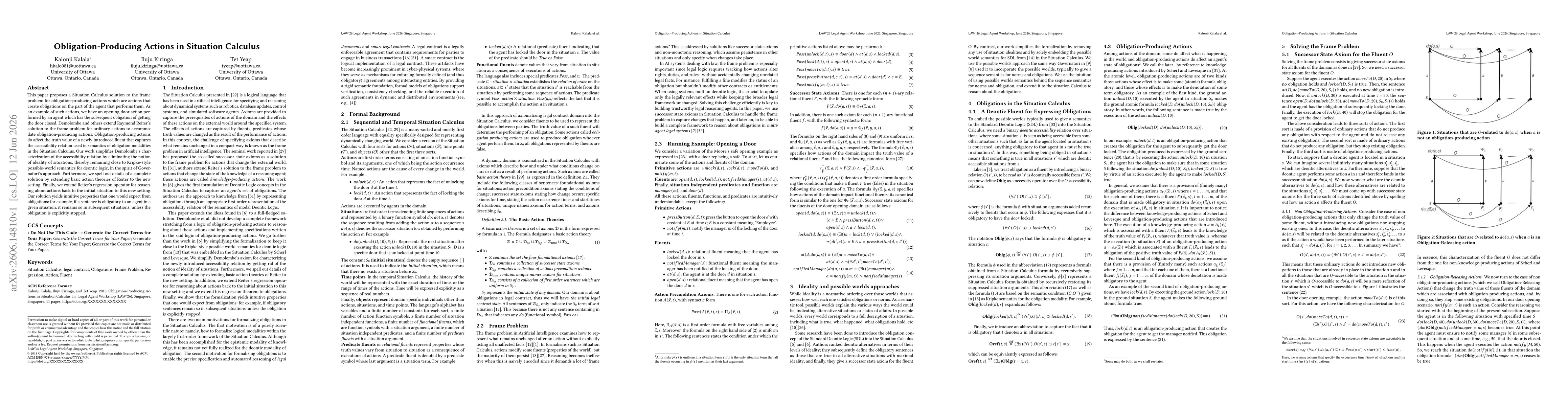 Thumbnail for Obligation-Producing Actions