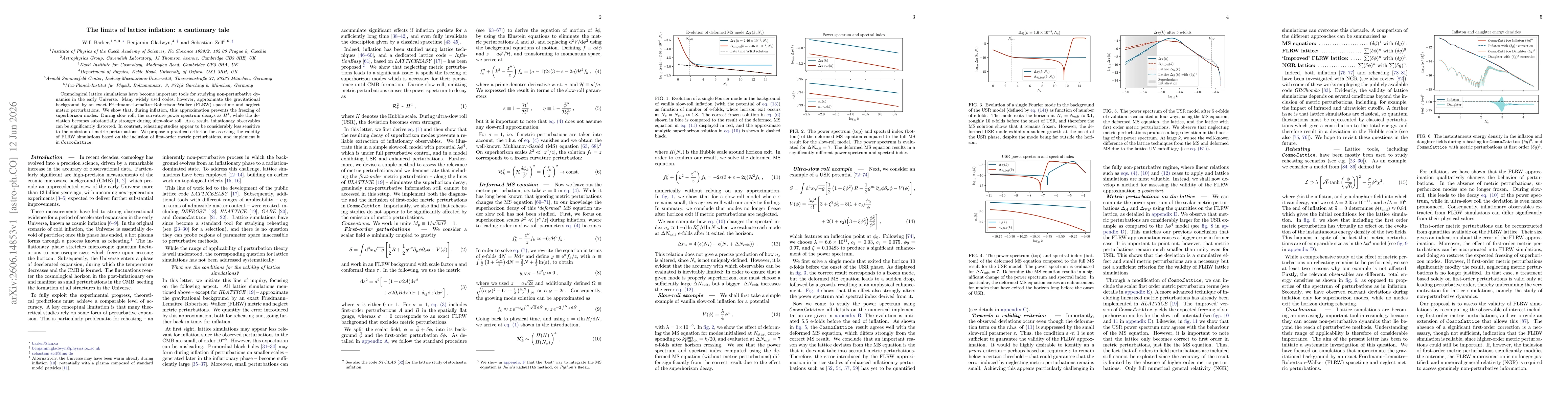 Thumbnail for The limits of lattice inflation: a cautionary tale