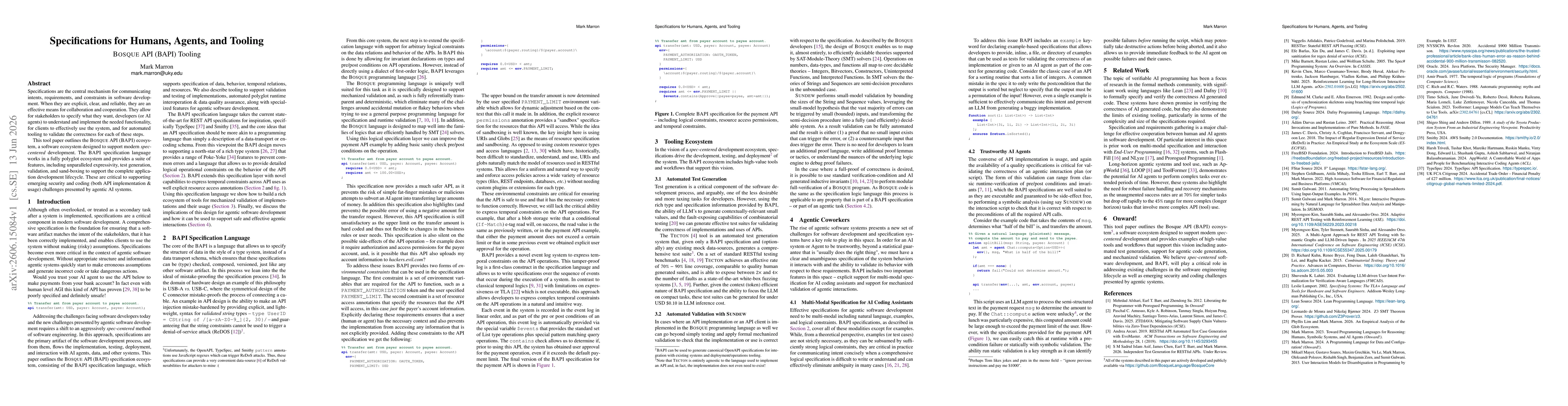 Thumbnail for Specifications for Humans, Agents, and Tooling