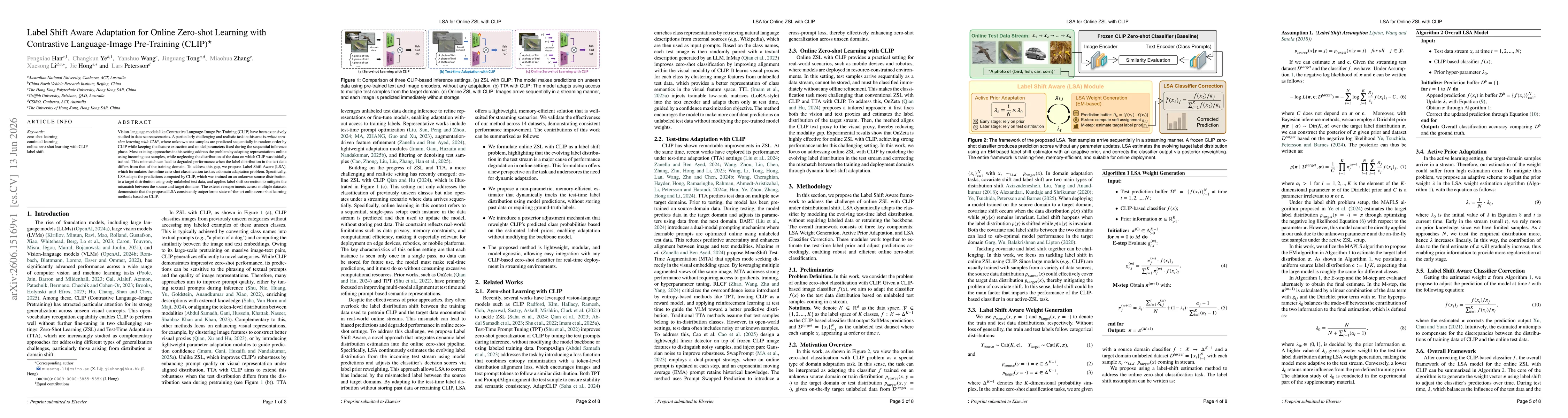 Thumbnail for Label Shift Aware Adaptation for Online Zero-shot Learning with Contrastive Language-Image Pre-Training (CLIP)