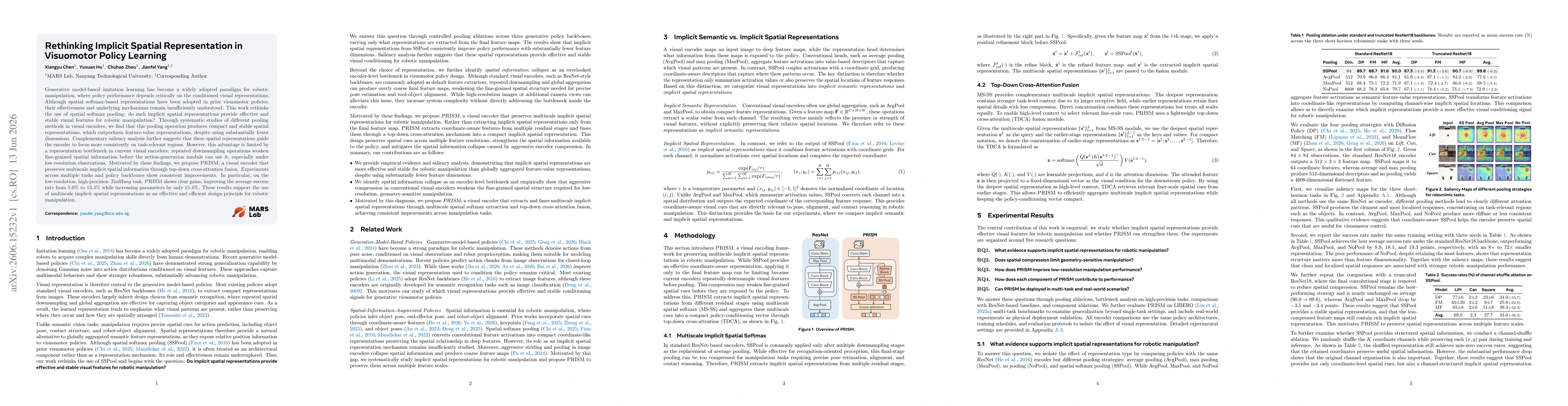 Thumbnail for Rethinking Implicit Spatial Representation in Visuomotor Policy Learning