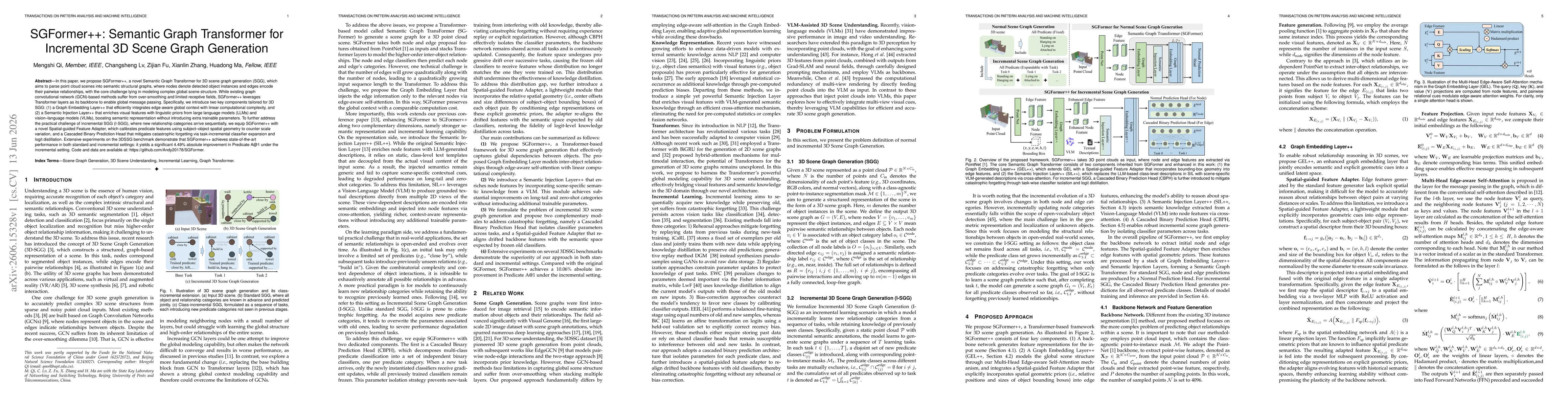 Thumbnail for SGFormer++: Semantic Graph Transformer for Incremental 3D Scene Graph Generation