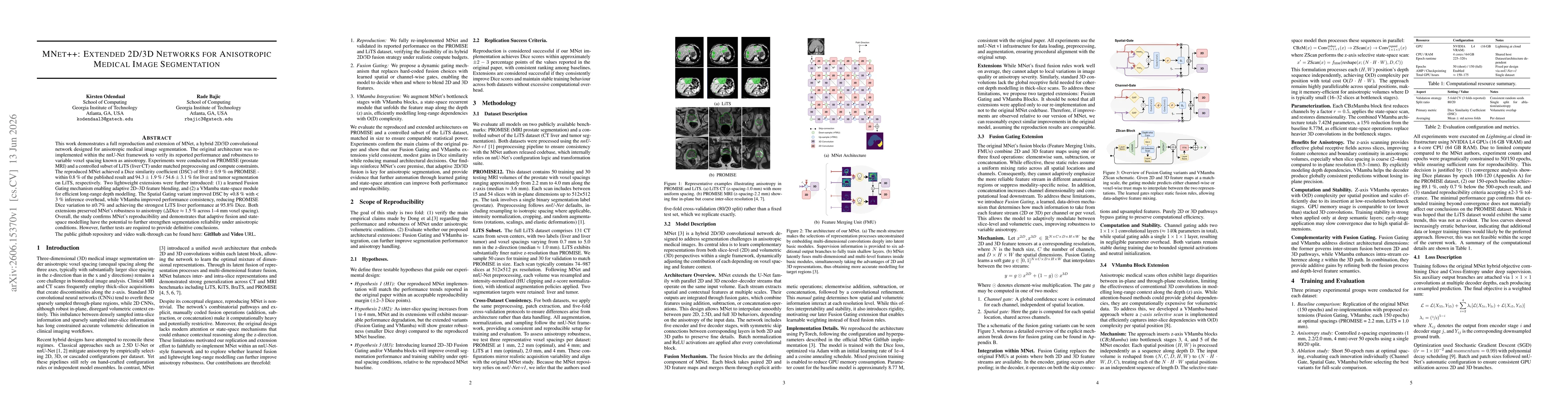 Thumbnail for MNet++: Extended 2D/3D Networks for Anisotropic Medical Image Segmentation