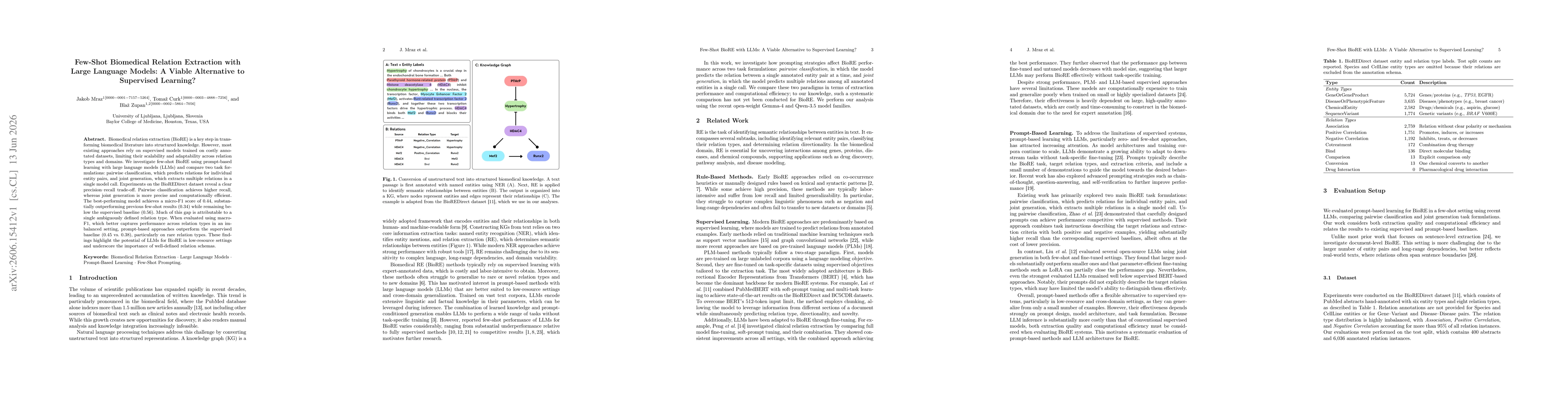 Thumbnail for Few-Shot Biomedical Relation Extraction with Large Language Models: A Viable Alternative to Supervised Learning?
