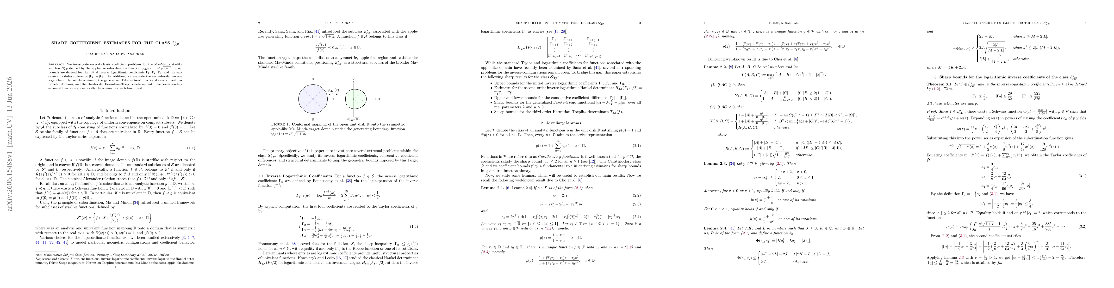 Thumbnail for Sharp coefficient Estimates for the class $\mathcal{S}_{\mathcal{AP}}^{*}$