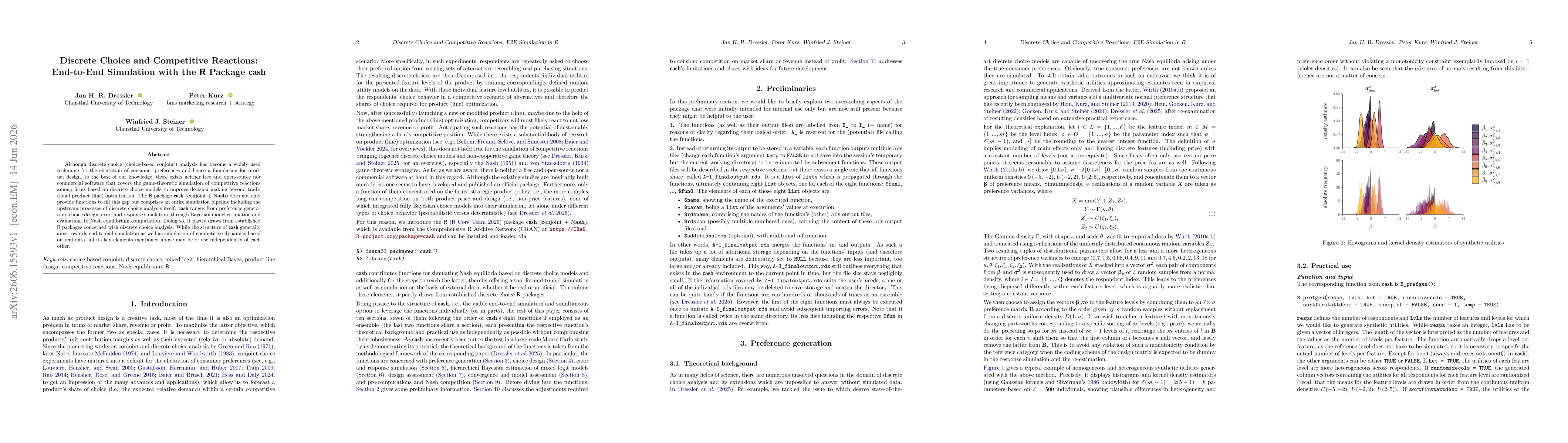 Thumbnail for Discrete Choice and Competitive Reactions: End-to-End Simulation with the R Package cash