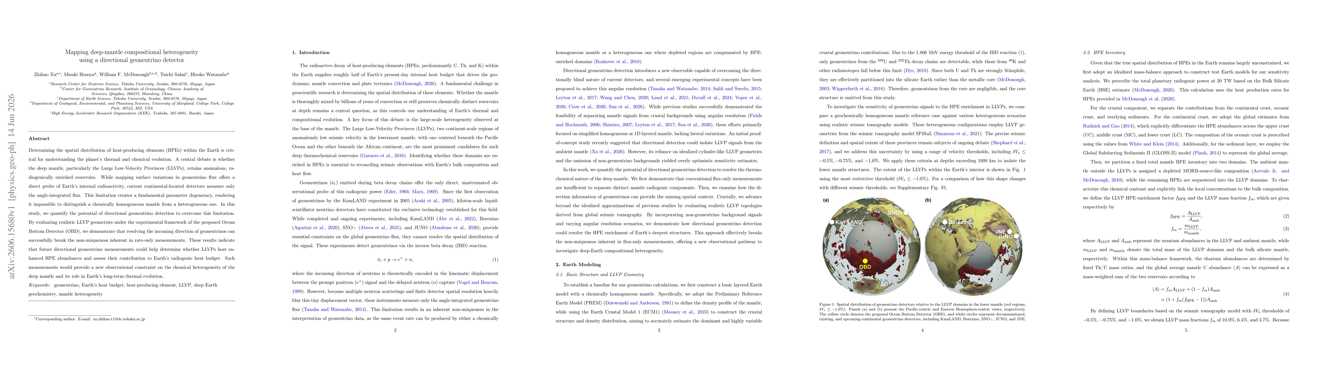 Thumbnail for Mapping deep-mantle compositional heterogeneity using a directional geoneutrino detector