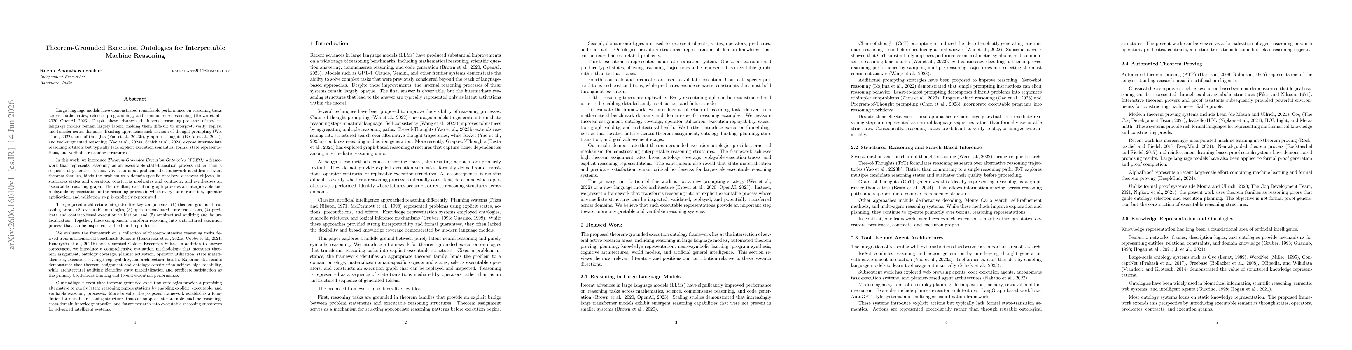 Thumbnail for Theorem-Grounded Execution Ontologies for Interpretable Machine Reasoning