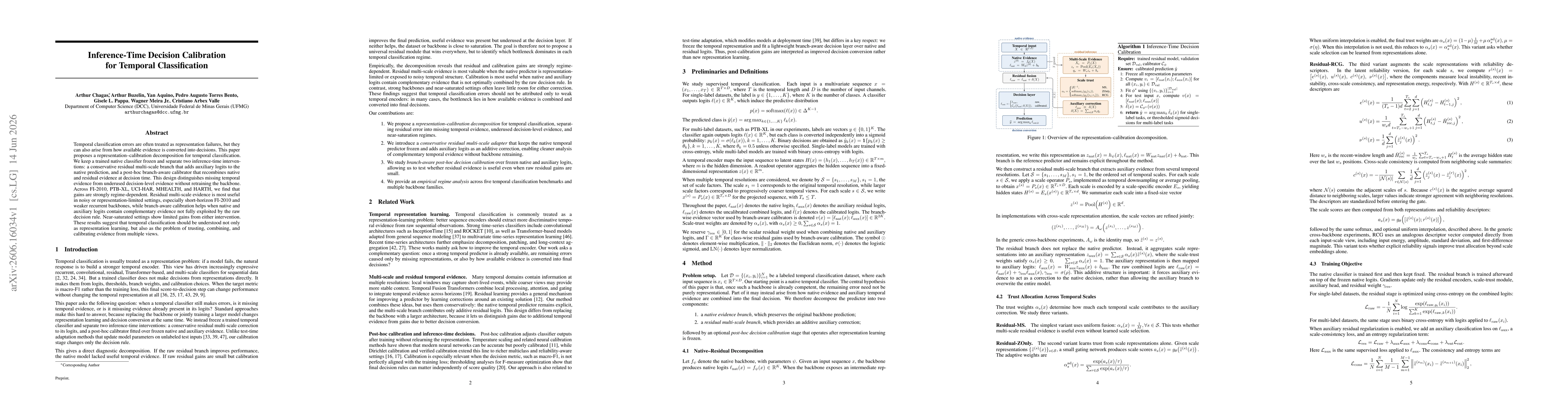 Thumbnail for Inference-Time Decision Calibration for Temporal Classification