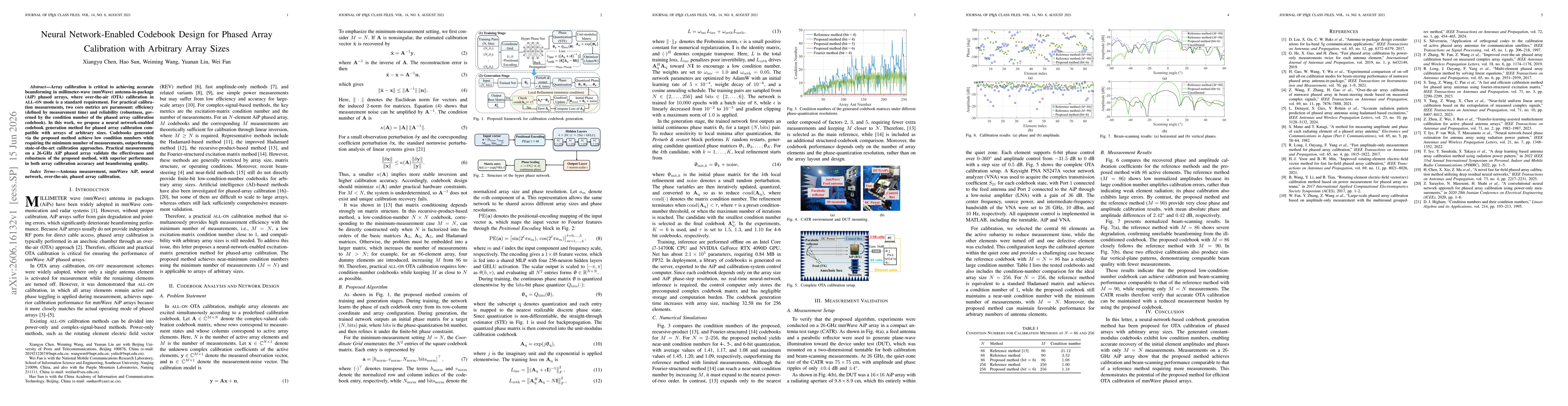 Thumbnail for Neural Network-Enabled Codebook Design for Phased Array Calibration with Arbitrary Array Sizes