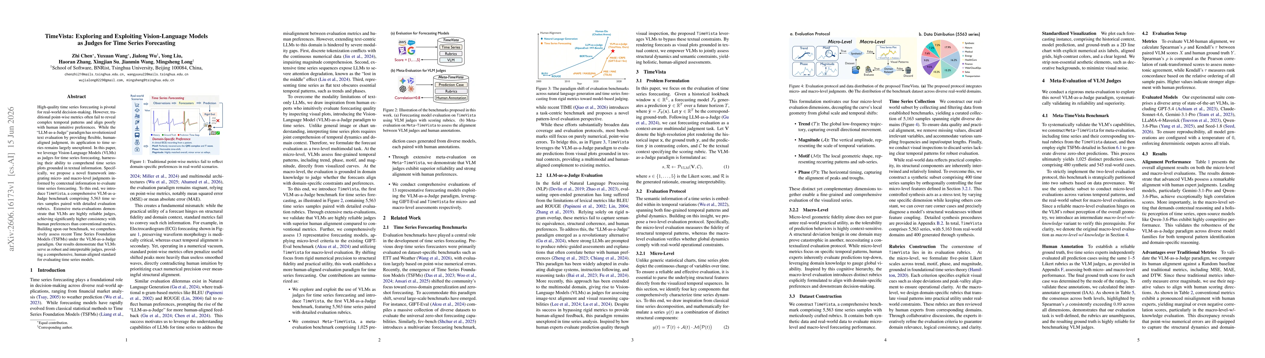 Thumbnail for TimeVista: Exploring and Exploiting Vision-Language Models as Judges for Time Series Forecasting