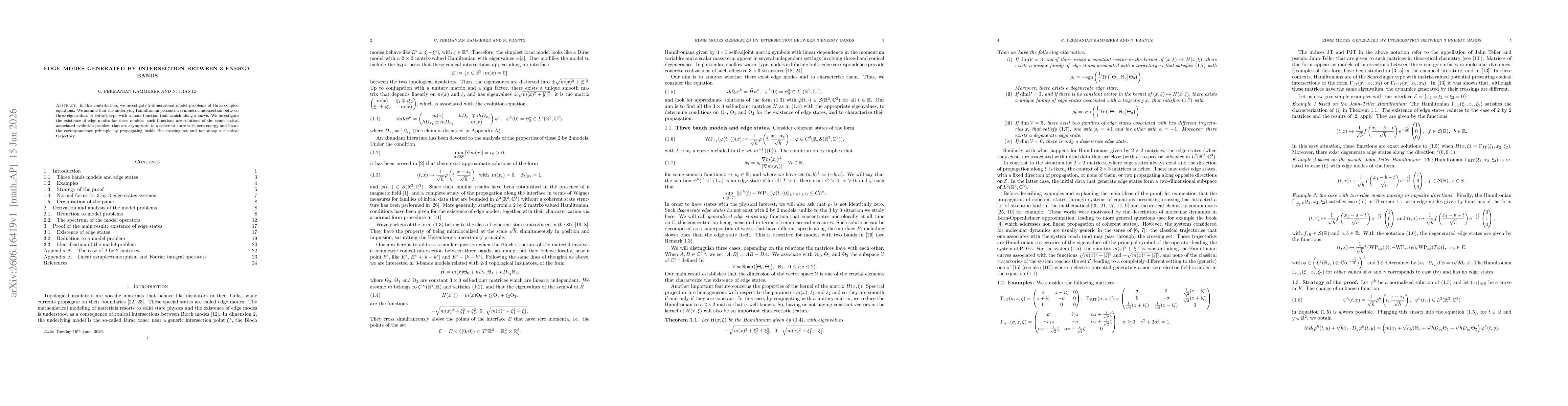 Thumbnail for Edge modes generated by intersection between 3 energy bands