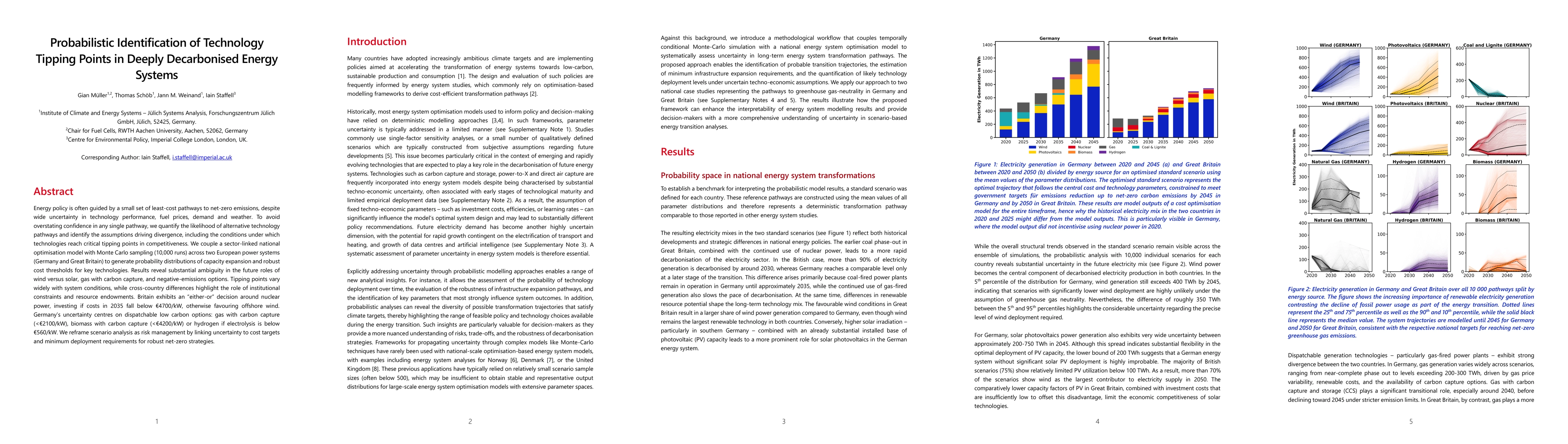 Thumbnail for Probabilistic Identification of Technology Tipping Points in Deeply Decarbonised Energy Systems